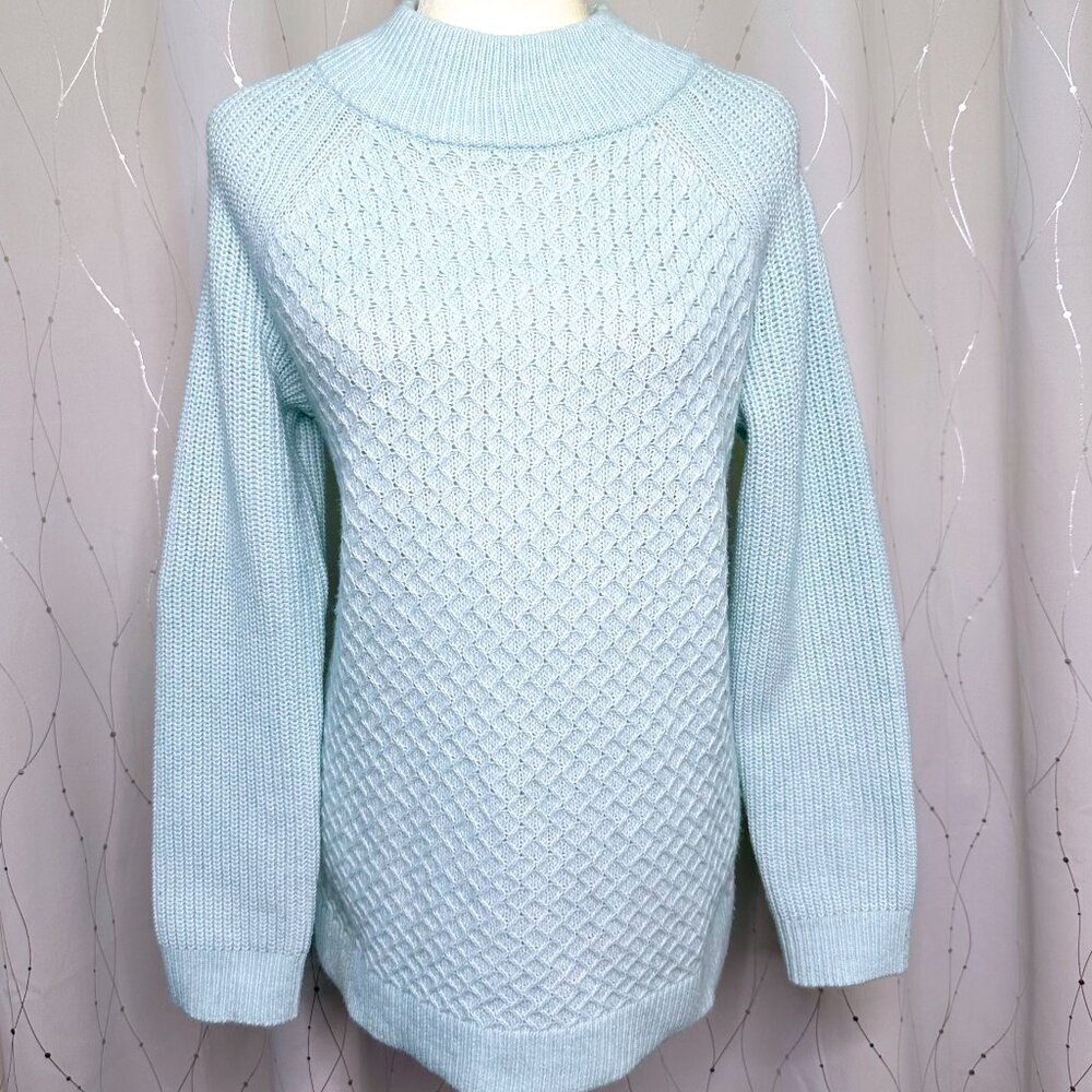 Talbots Light Sky Blue Long Sleeve Pull Over Sweater Make Offer!